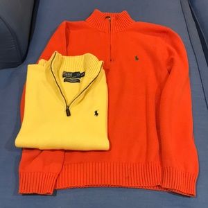 2 Men’s Ralph Lauren Sweaters